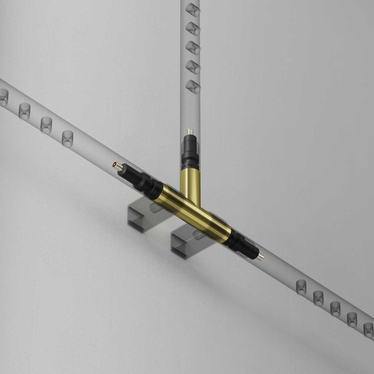Т- образный коннектор Maytoni Technical CA007TC-BS