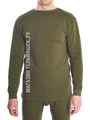 Купить теплое белье - Магазин тельняшек.ру 8-800-700-93-18Белье нательное утепленное (оливковый) в Магазине тельняшек