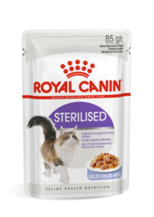 Влажный корм Royal Canin Sterilised для стерилизованных кошек, в желе, 85 г