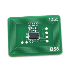 Чип БУЛАТ 46507625 для Oki C712 (Жёлтый, 11500 стр.)