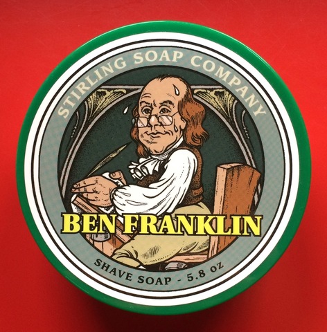 Мыло для бритья Stirling Ben Franklin 170 мл