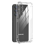 Противоударный силиконовый чехол TPU Clear case для Samsung Galaxy S23 FE (Прозрачный)