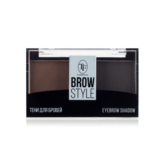 TF CTEB05 Тени для бровей BROW STYLE, тон 53 темно-коричневый и черный бархат