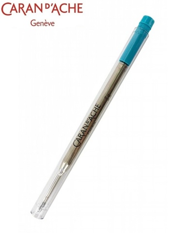 Стержень Caran d'Ache для шариковой ручки, Goliath Fancy, M, Turquoise (8421.191)