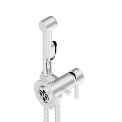 Cмеситель монтируемый в стену, с гиг.душем и крючком, RedBlu by Damixa - 211000000