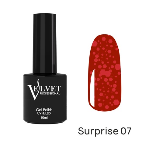 Гель-лак VELVETIME Surprise 07 10мл