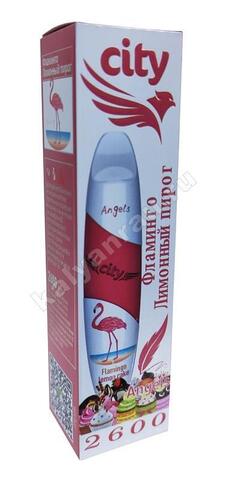 City Angels Flamingo Лимонный пирог 2600 затяжек