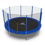 Батут DFC Trampoline Fitness с сеткой 14ft фото №0