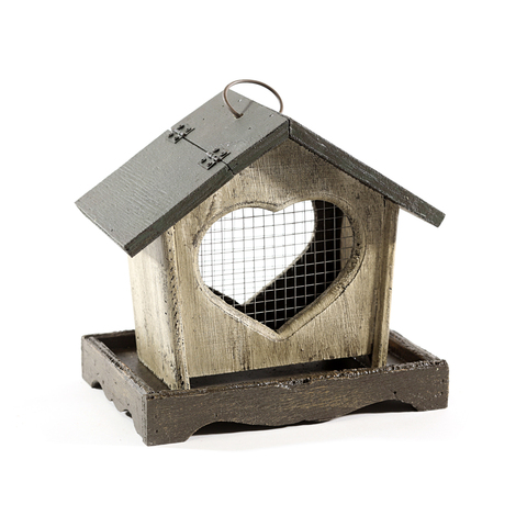 ПОДВЕСКА ДЕКОР HEART BIRDHOUSE