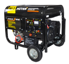 Сварочный бензогенератор HUTER DY6500LXW - [5 кВт / 220V]