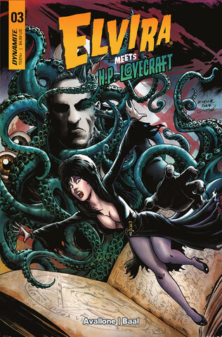 Elvira Meets HP Lovecraft #3 (Cover B)