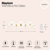 Настенный светильник Maytoni Dallas MOD547WL-13BS