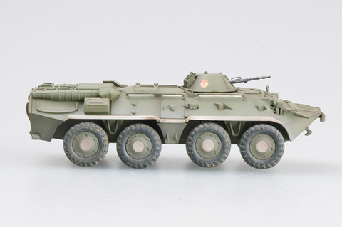 Модель Бронетранспортёр Советский БТР-80 масштаб 1:72