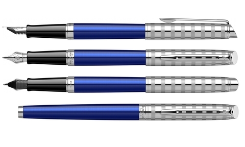 Ручка перьевая Waterman Hemisphere 2020 Deluxe Marine Blue CT (2117784)