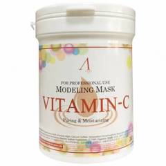 Альгинатная маска Anskin Vitamin-C Modeling Mask с витамином С для тусклой кожи 240 гр банка
