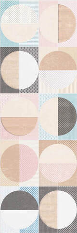 Cifre Cromatica Decor Circles Cold 25x75