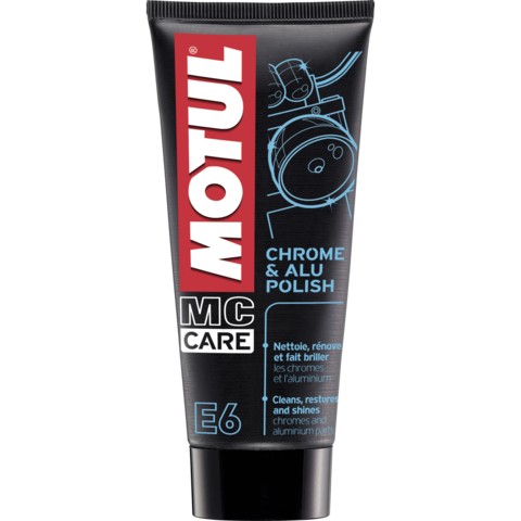 Паста для удаления царапин Motul E6 Chrome & Alu Polish 100 мл