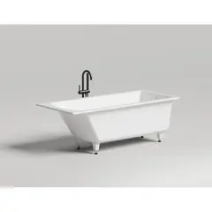 Salini CASCATA 170x75 104113M Ванна встраиваемая S-Sense, матовый фото