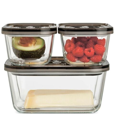 Набор вакуумных контейнеров Caso VacuBoxx Eco-Set 3 шт