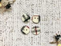Пуговицы блузочные, d 1,1 см, 2 прокола