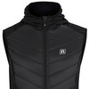 Тёплый жилет Noname Hybrid Vest 24 UX Black с капюшоном