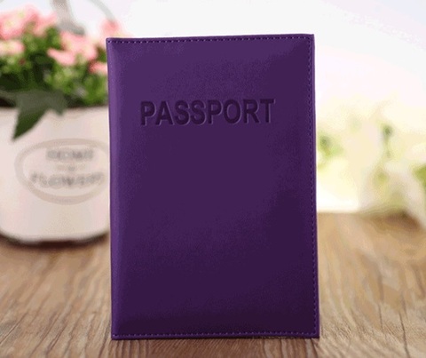 Passport üzlüyü \ обложка для паспорта \ passport holder purple