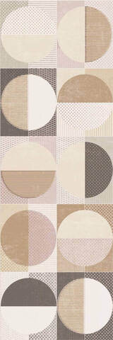 Cifre Cromatica Decor Circles Warm 25x75