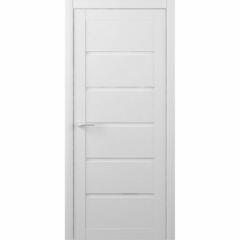 Купить Дверь экошпон Вена кедр снежный глухая