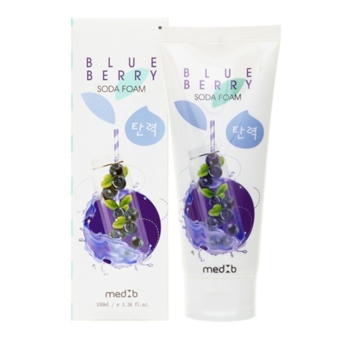 MedB Blueberry soda foam Пенка для умывания с экстрактом голубики и содой