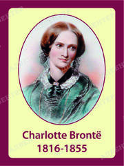 Портрет Шарлотта Бронте Charlotte Brontë 1959