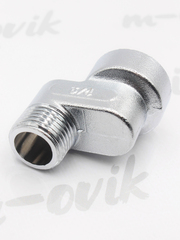 ViEiR Эксцентрик 3/4"ВР-1/2"НР 20 мм, никелированная латунь (VRFM43-20)