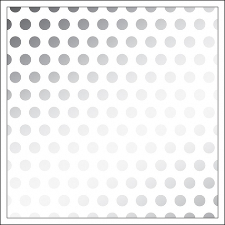 Веллум (калька)  30 х30 см -DIY Shop 3 Vellum -Silver Foil Dots