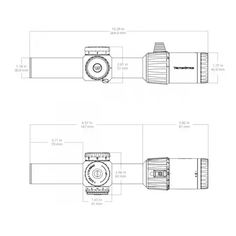 Vector Optics Taurus 1-6x24 GENII (SCOC-49)