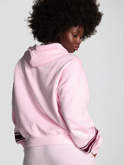 PINK КЛАССИЧЕСКИЙ ФЛИСОВЫЙ ХУДИ