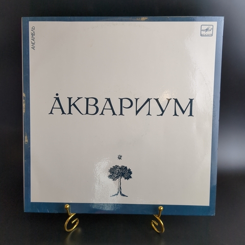 Ансамбль "Аквариум" - Сидя на красивом холме - LP - Виниловая пластинка 12 дюймов. Мелодия СССР 1985 год.