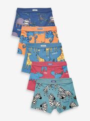 Трусы для мальчика Next N59-108, 5 шт., Синий, Красный, Оранжевый