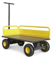 Тележка с поворотной осью Walzmatic 2000. Пенополиуретановые колеса