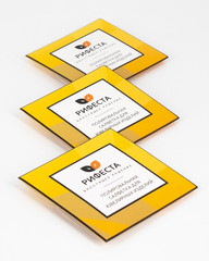 Салфетка "РИФЕСТА" для полировки ЗОЛОТА и СЕРЕБРА, 7х7 см