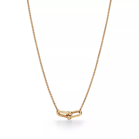 Подвеска из жёлтого золота 18k,Tiffany 💠Hard Wear Small double Link