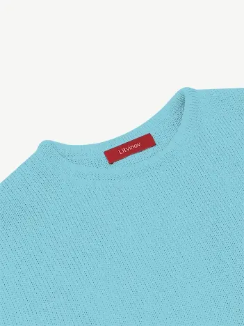 Джемпер оверсайз из шелка