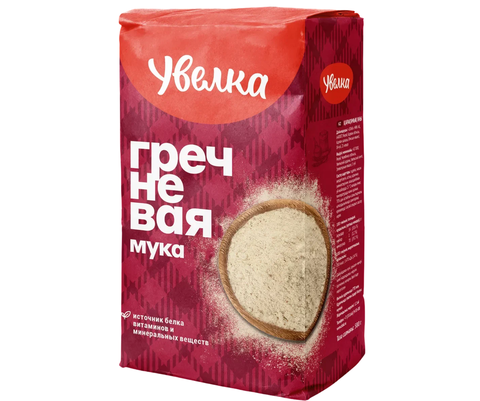 Мука Гречневая Увелка 580гр