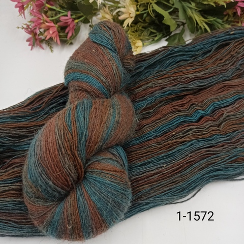 Дундага 6/1 шерсть секционного окрашивания 01-1572 420м/100гр