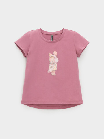 фуфайка  для девочки  КР 302875/темно-розовый 1710 к643