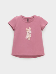 фуфайка  для девочки  КР 302875/темно-розовый 1710 к643