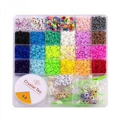 
          Набор для создания украшений-бусины Alingar, 235х195х20мм,"Decorating 2", 9 вид. бус., подвес., 1х5 м леска,пинцет, коробин,кольца,ножниц,карт. короб.