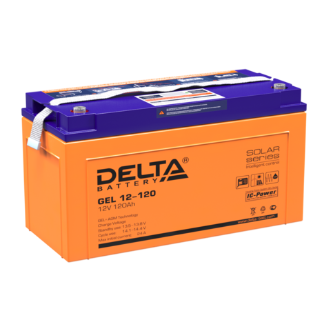 Аккумуляторная батарея Delta GEL 12-120