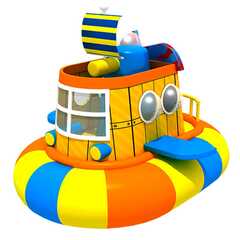 Коммерческая детская качалка «Кругосветик» 2×1,5×2 м