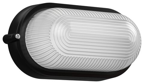 Светильник НПП1401 черный/овал 60Вт IP54 IEK