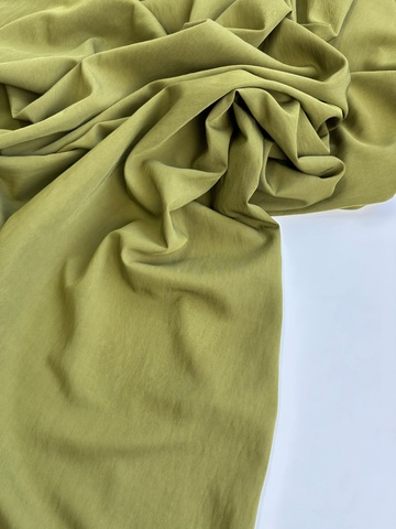 Вискоза с нейлоном, плательная ткань, Оливковый