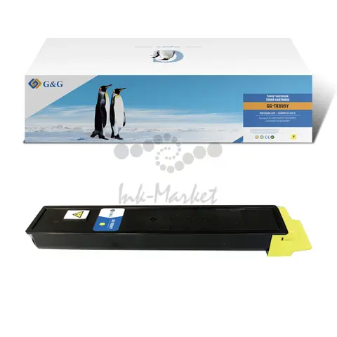 Тонер картридж G&G для Kyocera FS-C8020MFP, 8025MFP, 8520MFP, 8525MFP yellow 6 000 pages with chip TK-895Y 1T02K0ANL0